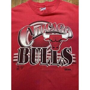 Vintage Trench Ultra Chicago Bulls Single Stitch Made In USA Size Medium T-shirt